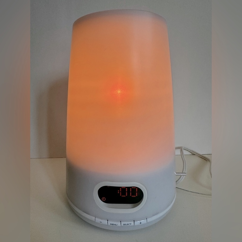 Philips HF3470 Wake-Up Natural Light Therapy Sunrise Alarm Clock FM Radio - Picture 2 of 5